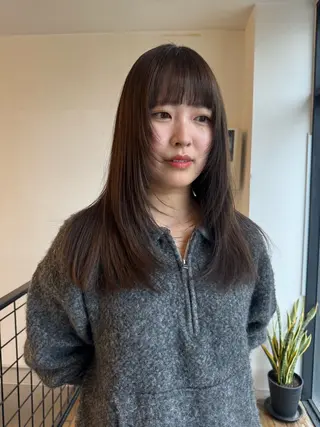 セミロング aya/メンズヘア/ メンズカット/ボブのヘアスタイル