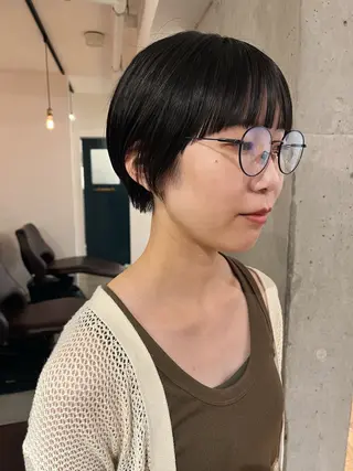 ショート 暖色/パーマ 🌼クニトウメイのヘアスタイル