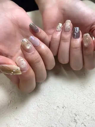 ネイル nail&eyelash nuas所属・nuás* ニュアーズのネイルデザイン