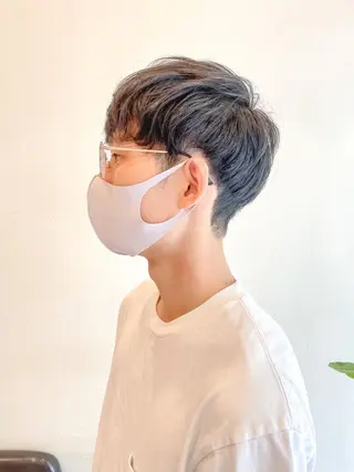 ショート メンズ SHANTi 飯塚 ヘアセット/髪質改善のヘアスタイル