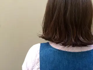 ショート ミディアム セミロング ロング カラー 日々所属・谷 大地のヘアスタイル