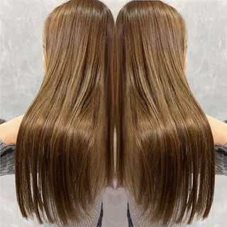 ロング StellA所属・アートディレクター ワダヒサノリのヘアスタイル