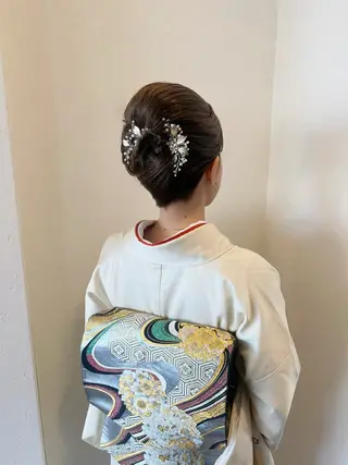 ヘアアレンジ レディース特化 ナチュラル☘︎︎芹七のヘアスタイル