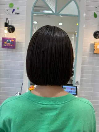 ミディアム 【縮毛矯正特化】 渡邉敦也のヘアスタイル