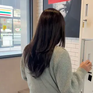 ロング カラー いなみね はるきのヘアスタイル