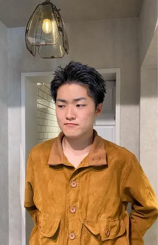 カラー メンズ お洒落カジュアル🍃 まなとのヘアスタイル