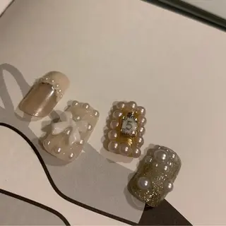 ネイル ゆびのさき所属・shiho /Petillantのネイルデザイン