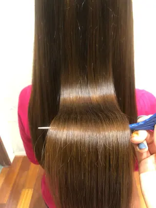 ロング 💙31日限定 💙金井悠華💙のヘアスタイル