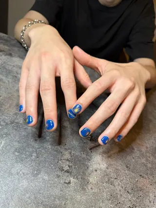 メンズ ネイル メンズガーデン yuriのネイルデザイン