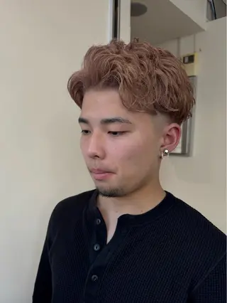 カラー メンズ 米元 春奈のヘアスタイル