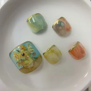 カラー ネイル musee art所属・Musee art 亀戸店のネイルデザイン