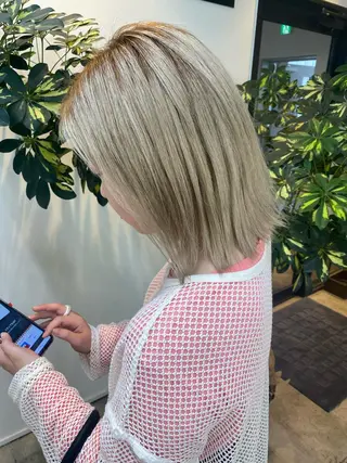 ミディアム カラー pista by primal所属・🌼ハイライト透明感 🌼maiのヘアスタイル