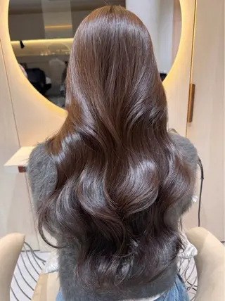 カラー ❤️ブリーチなし💚 ダブルカラー平野実花のヘアスタイル