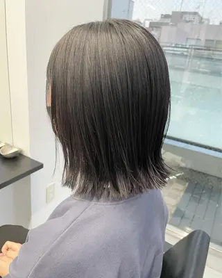 ミディアム 宮本 円のヘアスタイル