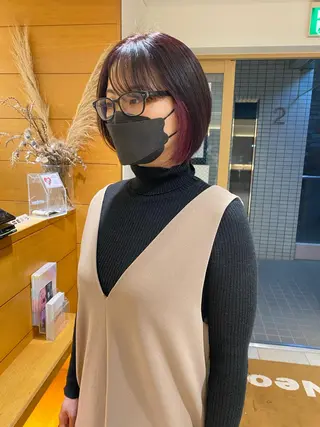 ショート 谷川 あかりのヘアスタイル