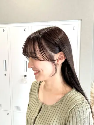 ロング 透明感×艶髪/ 韓国レイヤー／MIOのヘアスタイル