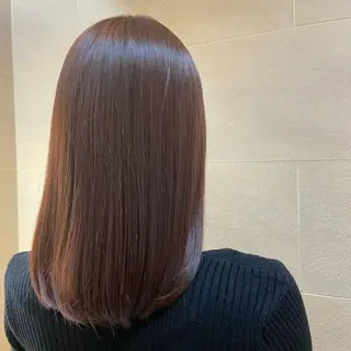 カラー 新宿/韓国ヘア 中明度カラー/かやのヘアスタイル