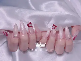 ネイル 長さだし専門店 M2　rikaのネイルデザイン