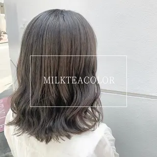 ミディアム カラー 韓国　縮毛矯正 髪質改善　木村のヘアスタイル