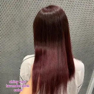 ロング カラー 艶髪レイヤー上田 紗也🇰🇷💗のヘアスタイル