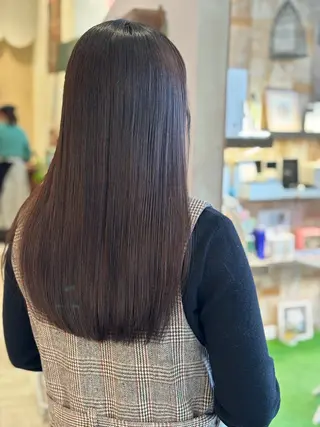 ロング レイヤーカット✨ 艶髪藤野のヘアスタイル