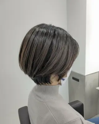 ショート 韓国ヘア/メンズ カット&パーマ 猿川のヘアスタイル