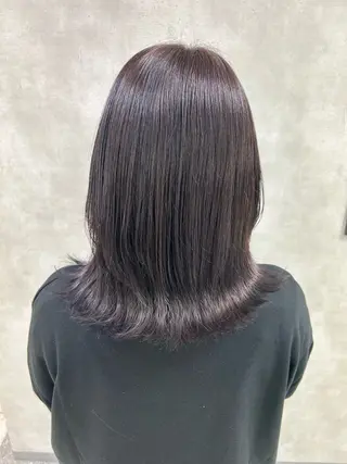 ミディアム カラー 🌈半谷 千尋⛅️✨のヘアスタイル