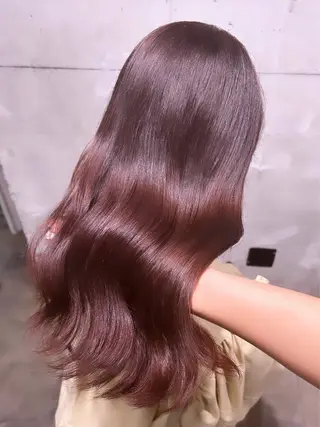 セミロング IS所属・横浜美容室/透明感 カラー/レイヤーのヘアスタイル