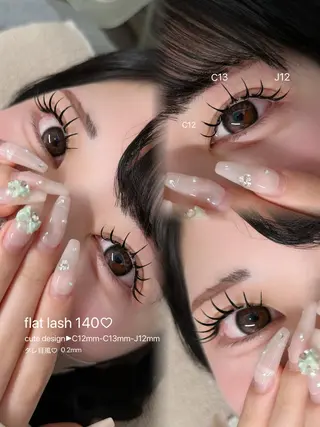 マツエク・マツパ kaede 🐹のマツエク・マツパデザイン