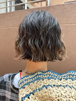 ショート パーマ 似合わせカット /パーマ岡本淳平のヘアスタイル