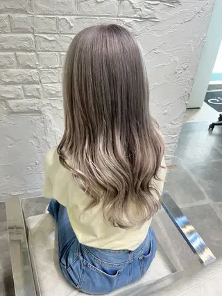 セミロング カラー uros.所属・🩵aiko / モデル募集中️🩵のヘアスタイル