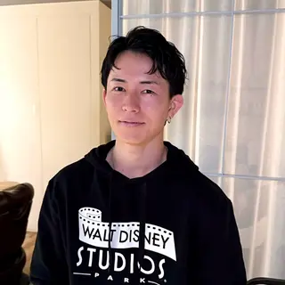 ショート パーマ メンズ TRICCA 銀座所属・奏羽　"メンズ ・パーマ・ショート"のヘアスタイル