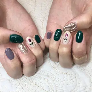 ネイル 🎀AYAKO 🎀中韓ネイルのネイルデザイン