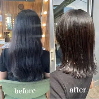 ミディアム TAKAHASHI REIKAのヘアスタイル