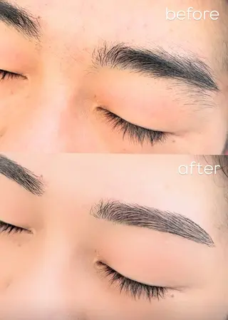 メンズ アイブロウ PROGRESS 龍ケ崎 yu 🎀のマツエク・マツパデザイン