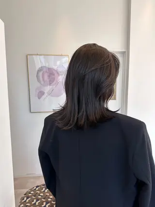 ミディアム VIEWユリナ メイク/ カットのヘアスタイル