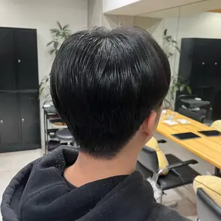 メンズ 透明感カラー /艶カラー/井上あいのヘアスタイル