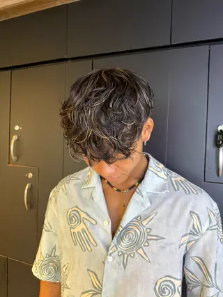 カラー ヘアアレンジ メンズ 海外/ハイトーン🪽 ☯️ami☯️のヘアスタイル