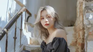 セミロング 束感まつぱ🥑🤍 NATUKI🤍のマツエク・マツパデザイン