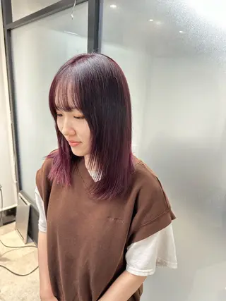 ミディアム SALOWIN 原宿ILSalice所属・ナチュラル特化 低価格/ＪＯのヘアスタイル