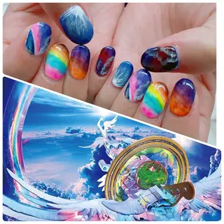 ネイル BANBINANAIL所属・イリネコ マリのネイルデザイン