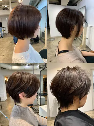 ショート 💫カットはなんでも 得意です✂️のヘアスタイル