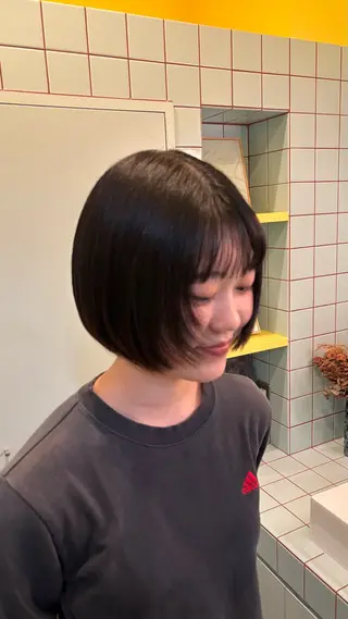 ショート KIZUKI所属・大泊 来寧のヘアスタイル