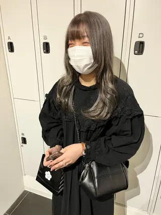 ロング カラー ショート/パーマ/ カラー/FUKOのヘアスタイル