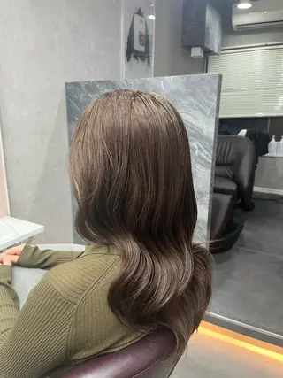 ロング カラー 大森聖 Haney89のヘアスタイル