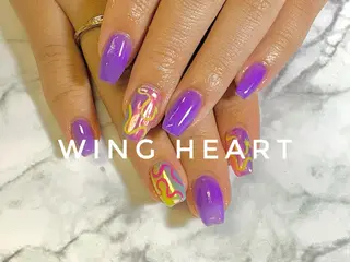 セミロング ネイル H NANAのネイルデザイン