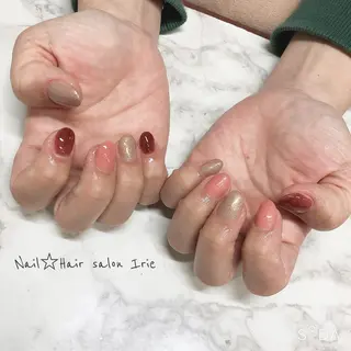 ネイル Hair salon Irie所属・與儀 知佳のネイルデザイン