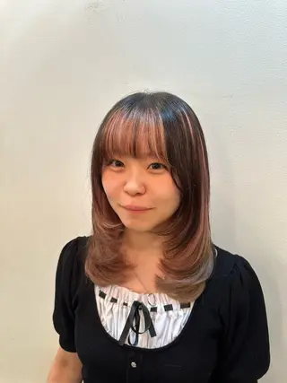 セミロング sugawara daishiのヘアスタイル