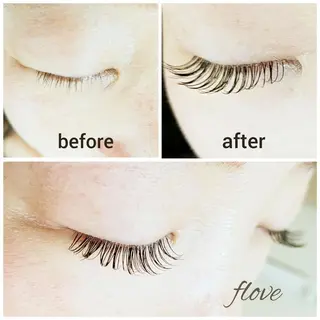 マツエク・マツパ 長持ちLEDマツエク 谷塚駅前店floveのマツエク・マツパデザイン