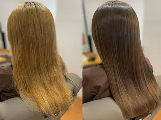 セミロング 髪質改善 suzukiのヘアスタイル